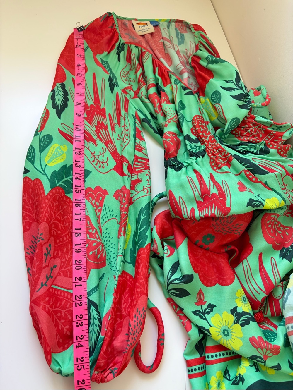 Farm x Anthropologie Poppy Print Maxi Dress - Picture 11 of 14